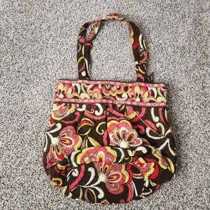 Vera Bradley Handbag Womens Medium Floral Retired Puccini Quilted Purse‎ - EUC